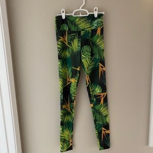 Tropical Print Leggings